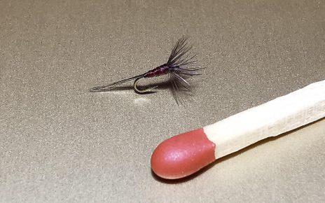 6 x Shipman's Buzzer - Nero - Mosche da pesca alla trota 6 x Shipman's Buzzer - Nero - Mosche da pesca alla trota